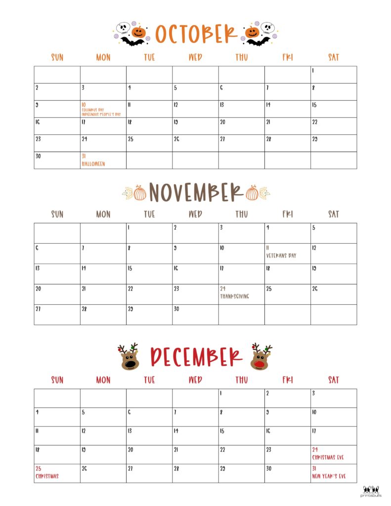 Printable Three Month Calendar-57