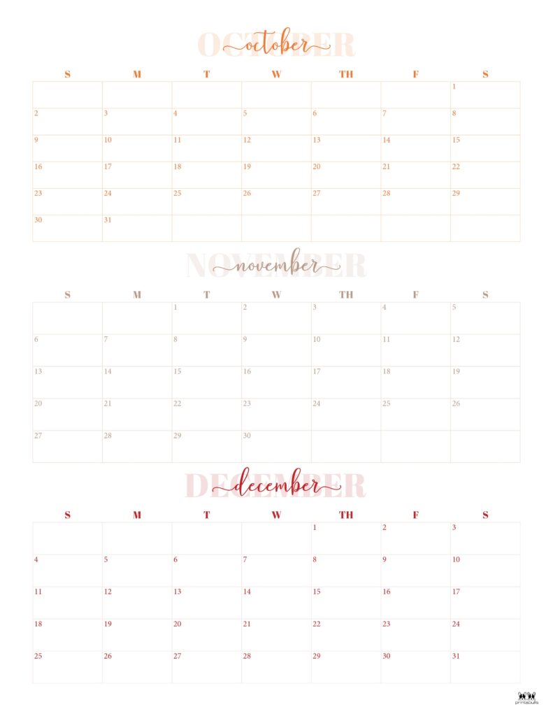 Printable Three Month Calendar-59