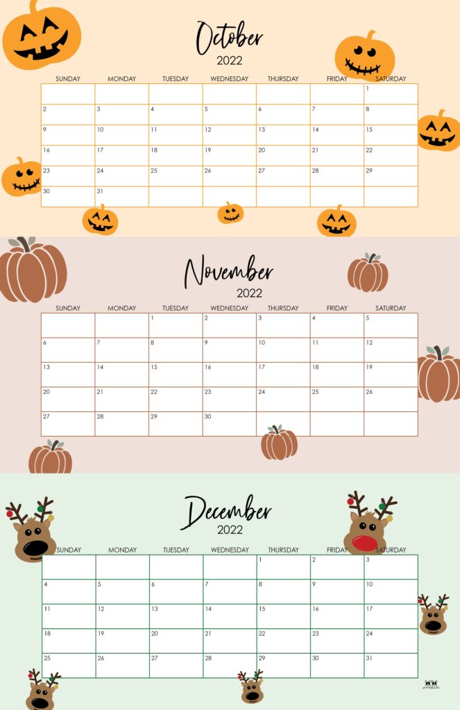 Printable Three Month Calendar-69