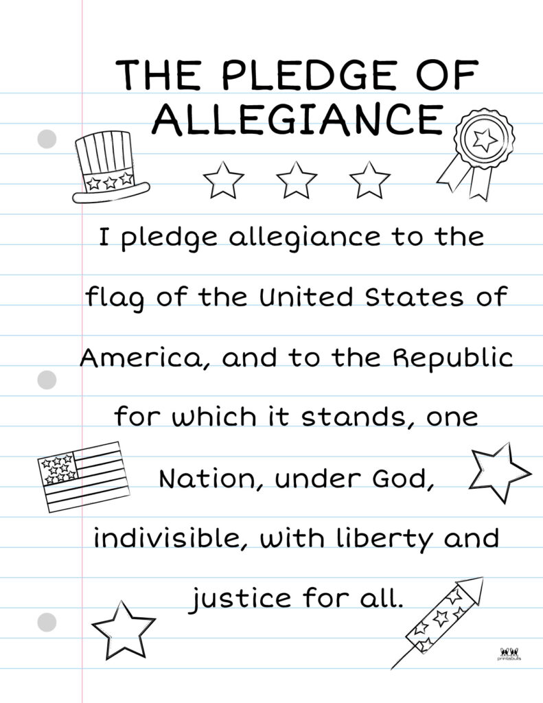 Pledge of Allegiance Printable-12