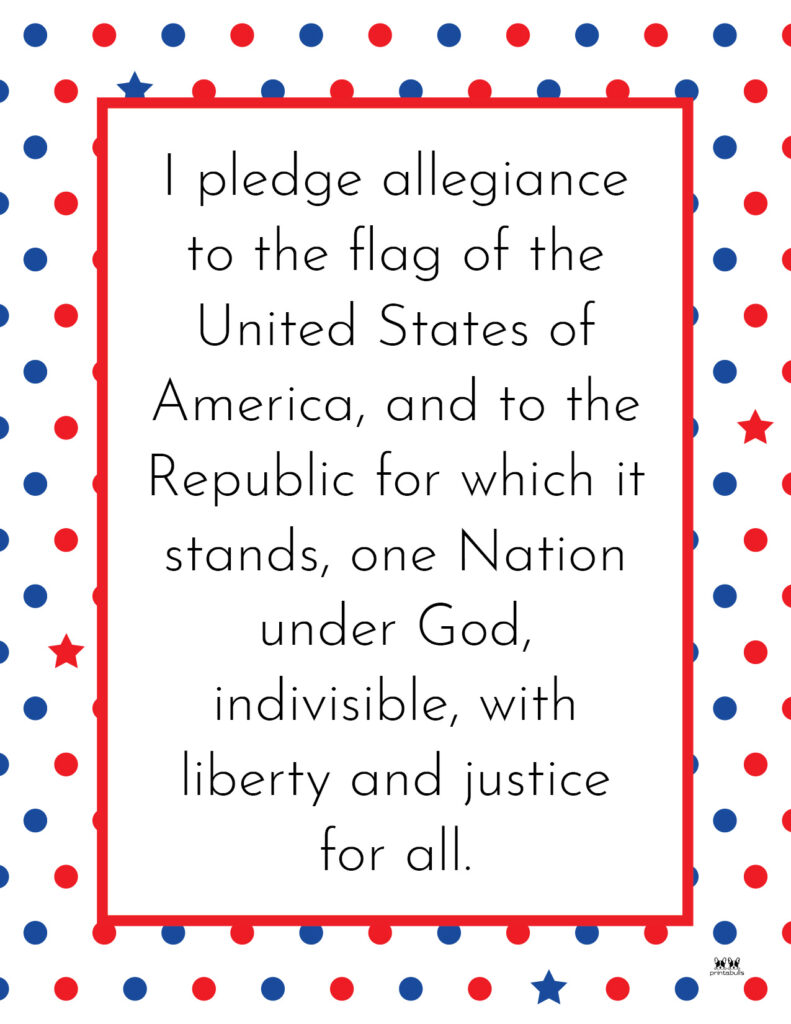 Pledge of Allegiance Printable-13