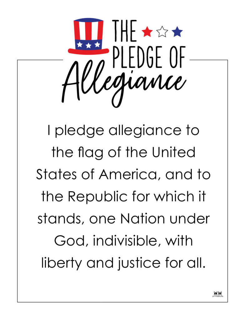 Pledge of Allegiance Printable-4