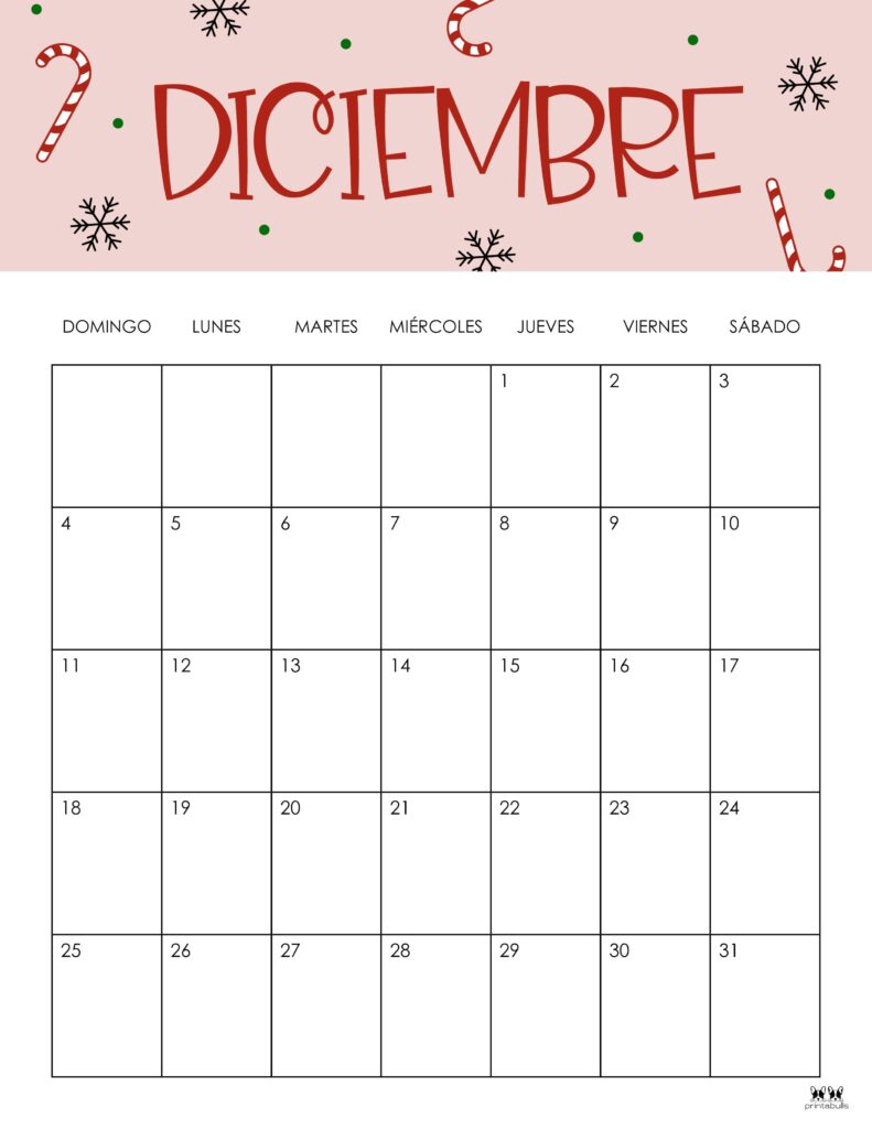 Printable December 2022 Calendar-Style 47