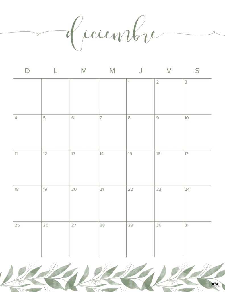 Printable December 2022 Calendar-Style 49
