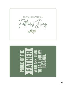 Father's Day Cards - 50 FREE Printables | Printabulls