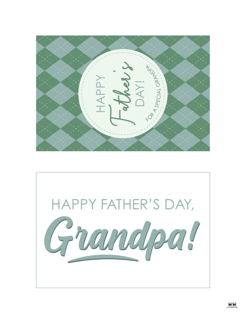 Printable Father_s Day Cards-Happy Father_s Day Grandpa 3