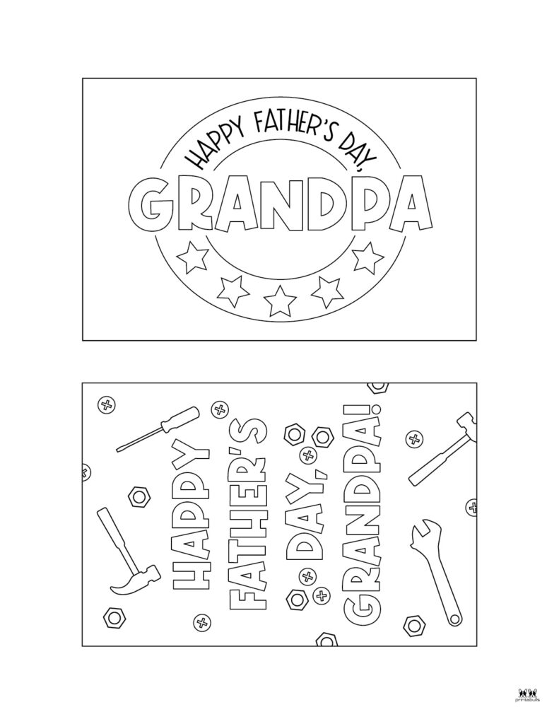 Printable Father_s Day Cards-Happy Father_s Day Grandpa 6