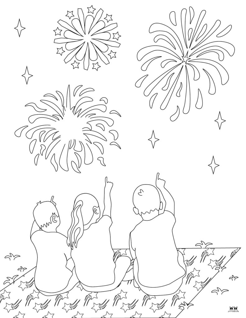 Printable-Fireworks-Coloring-Page-3