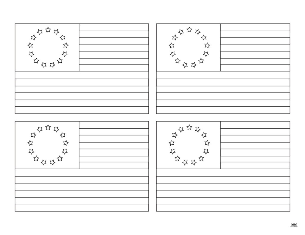 Printable Flag Template-3