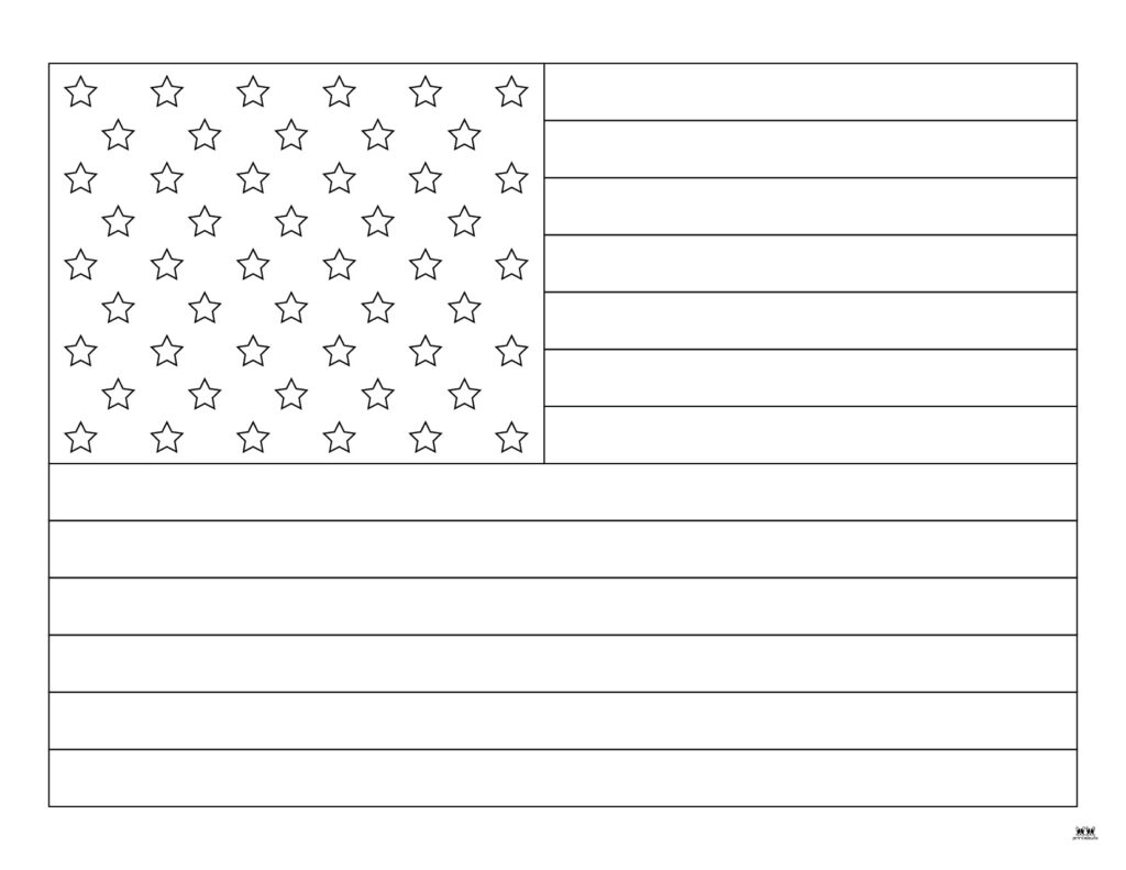 Printable Flag Template-4