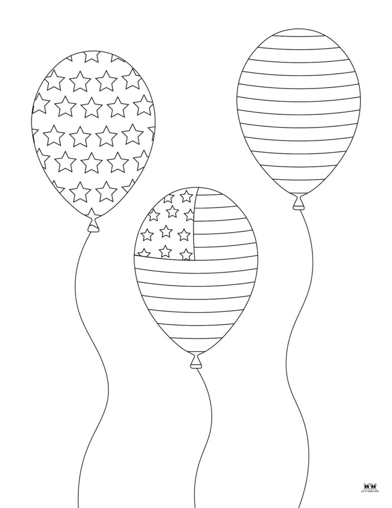 Fourth of July Coloring Pages - 50 FREE Printables | Printabulls