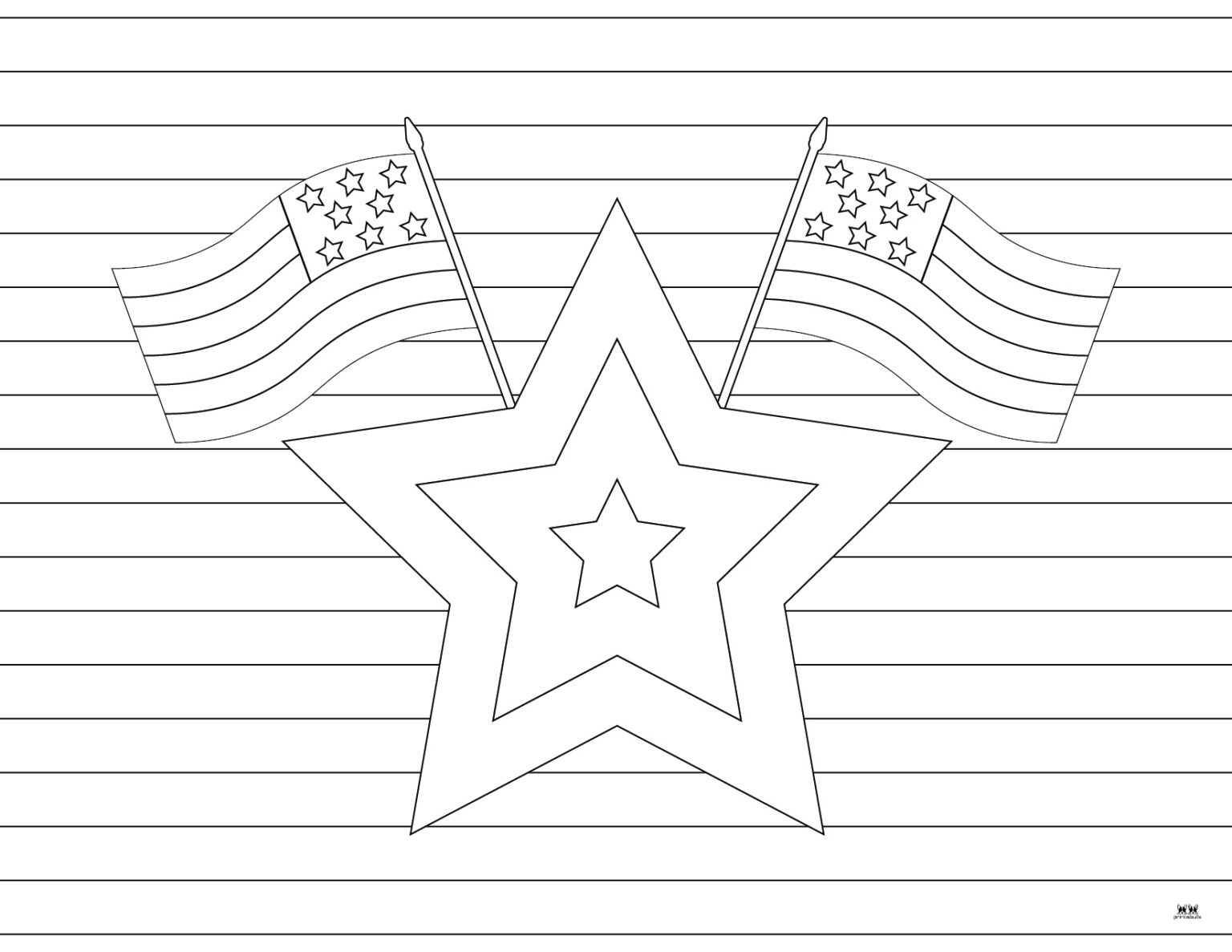 Fourth of July Coloring Pages - 50 FREE Printables | Printabulls