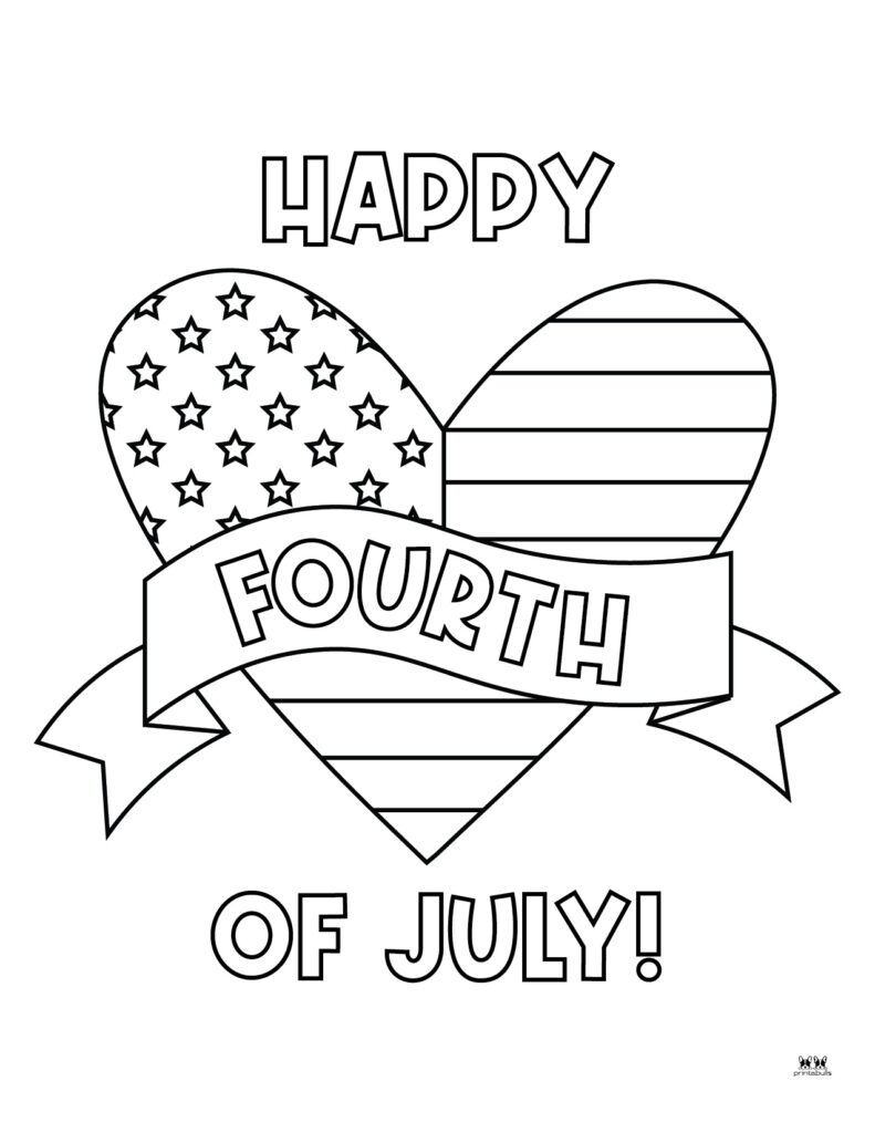 Fourth of July Coloring Pages - 50 FREE Printables | Printabulls