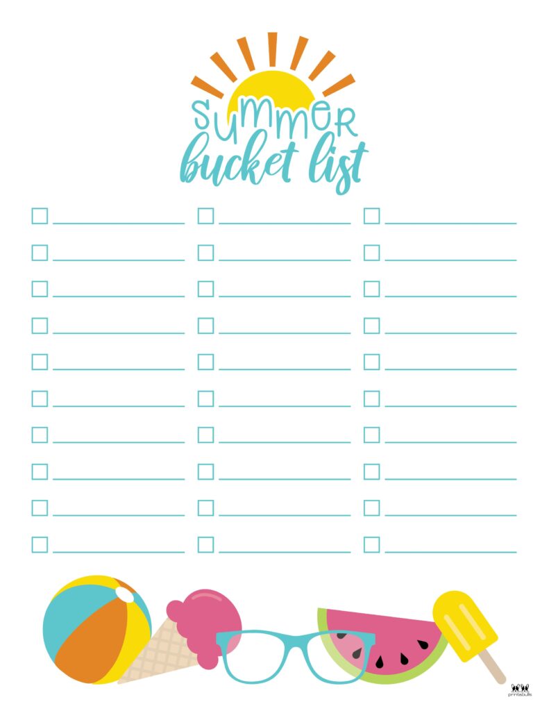 Printable Summer Bucket List-10