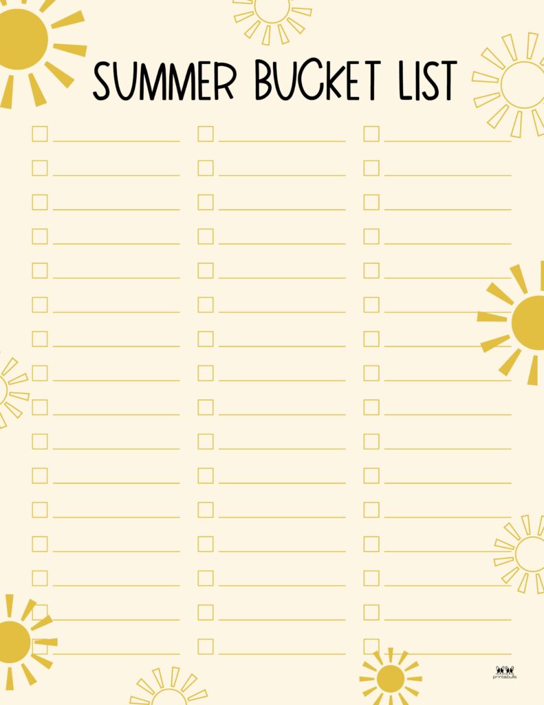 Printable Summer Bucket List-16