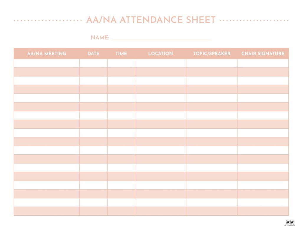 Printable AA_NA Attendance Sheet-4