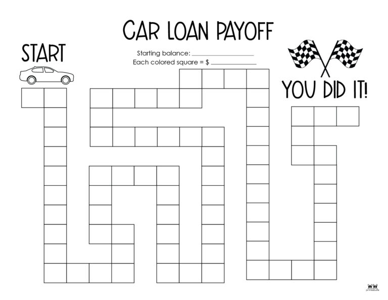 Debt Trackers &amp; Debt Snowball Worksheets - 35 Pages | Printabulls