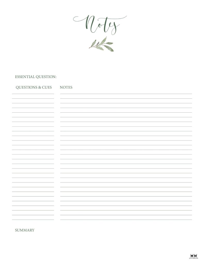 Printable-Cornell-Notes-Template-2