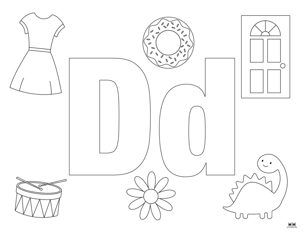 Printable-Letter-D-Coloring-Page-2