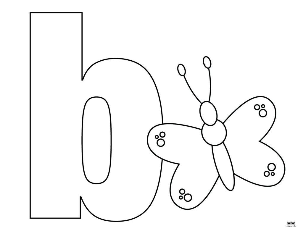 Letter B Coloring Page Home Design Ideas
