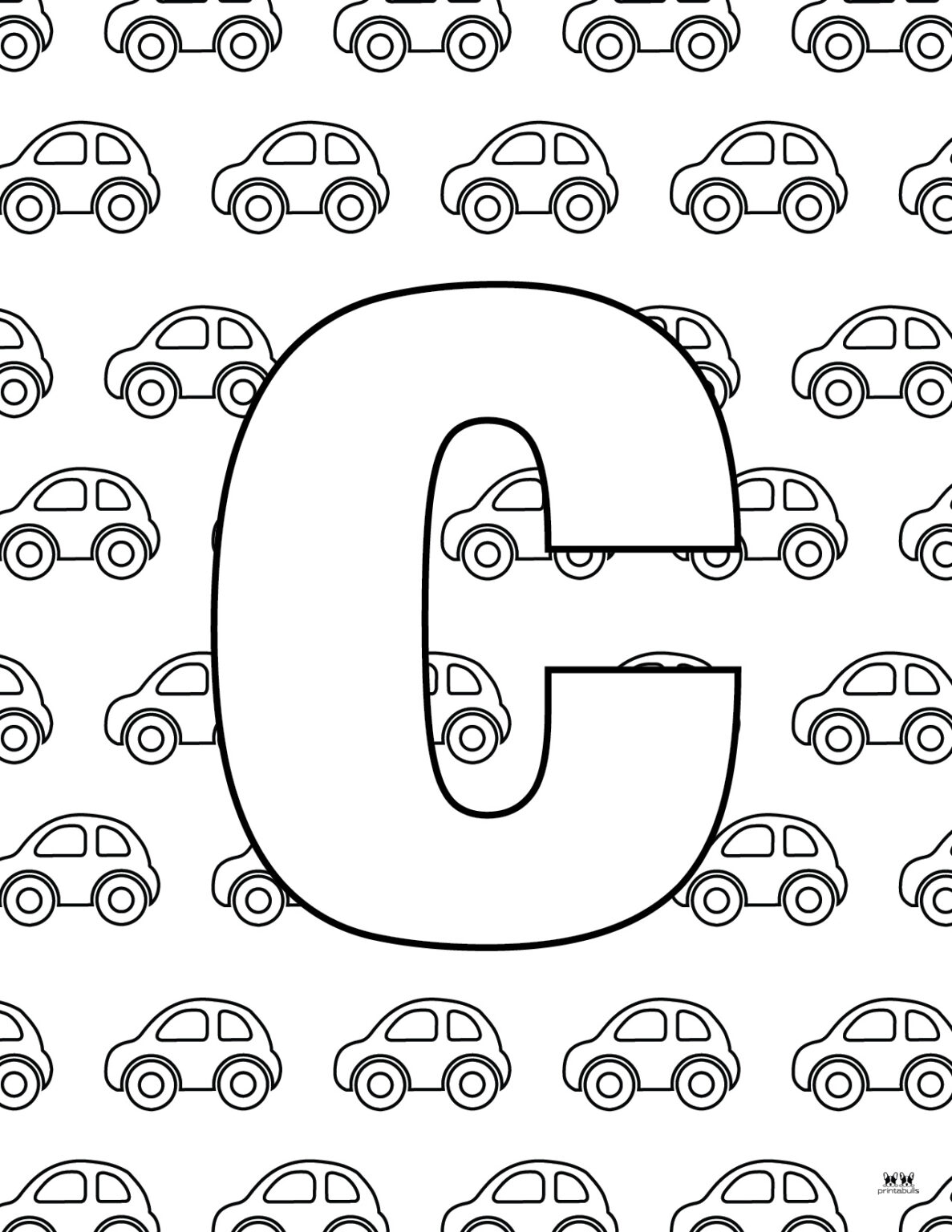 Letter C Coloring Pages 15 FREE Pages Printabulls