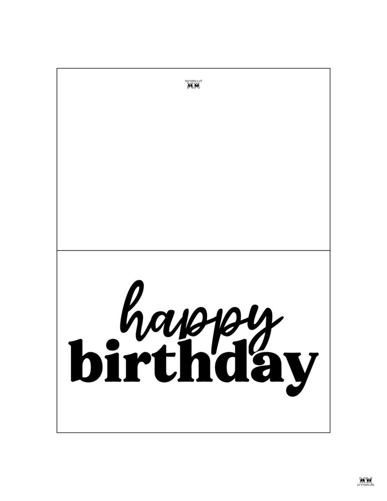 Printable Birthday Cards - 110 FREE Birthday Cards | Printabulls