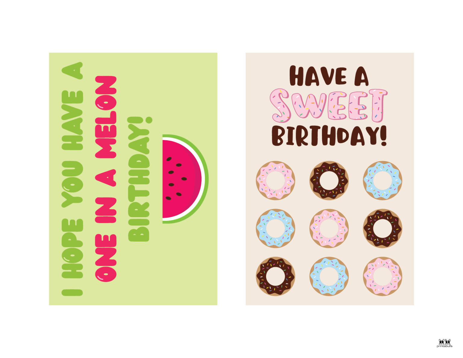 Printable Birthday Cards - 110 FREE Birthday Cards | Printabulls