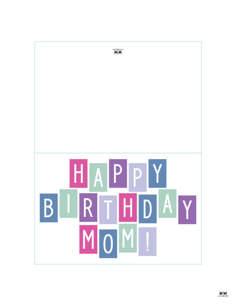 Mama Birthday Card Birthday Card for Mama Birthday Card Mama Printed Card  for Her Special Mama Birthday Card 