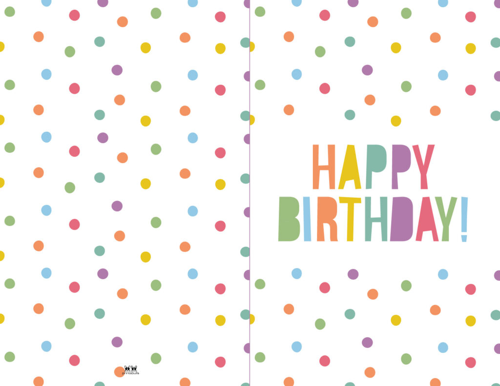 servitrice legation begå Printable Birthday Cards - 110 FREE Birthday Cards | Printabulls