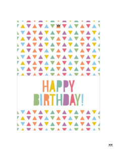 Printable Birthday Cards - 110 FREE Birthday Cards | Printabulls