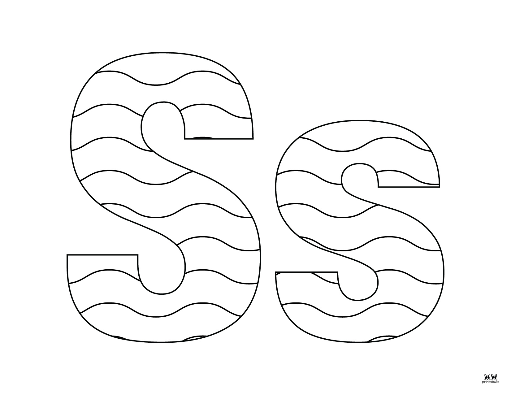 Letter S Coloring Pages - 15 FREE Pages | Printabulls