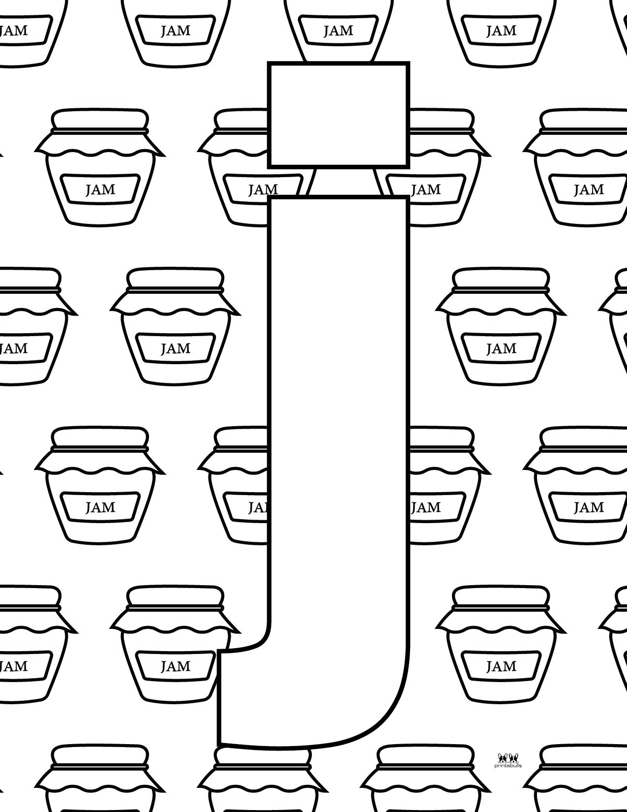 Letter J Coloring Pages - 15 FREE Pages | Printabulls