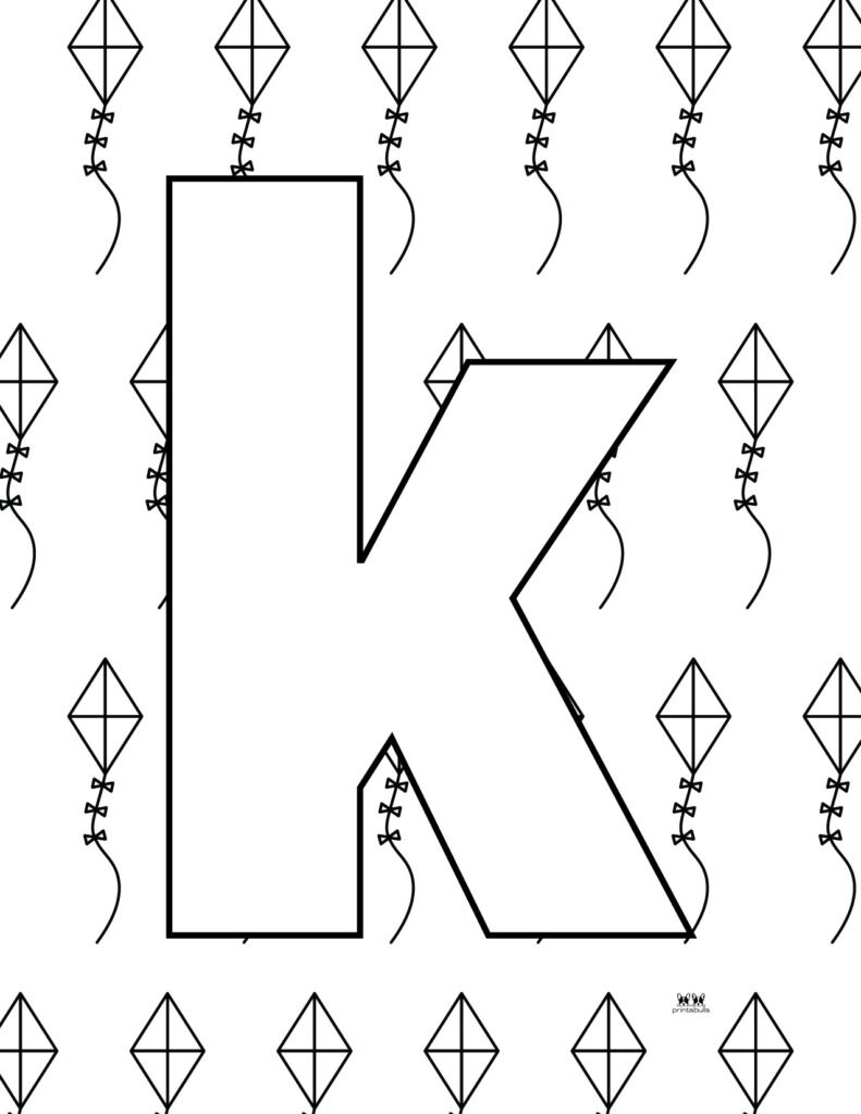 Printable-Lowercase-Letter-K-Coloring-Page-2