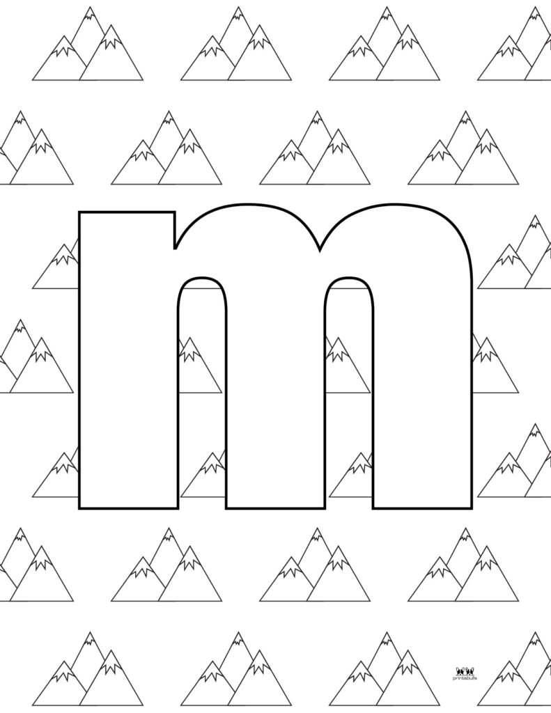 Printable-Lowercase-Letter-M-Coloring-Page-2