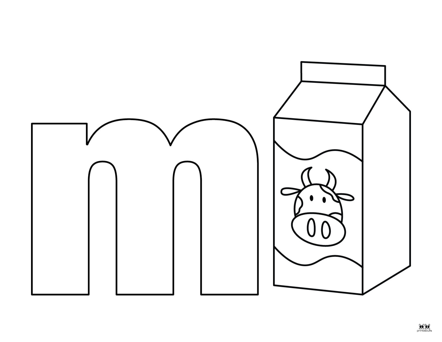 Letter M Coloring Pages 15 FREE Pages Printabulls