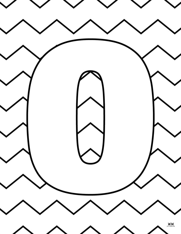 Letter O Coloring Pages - 15 FREE Pages | Printabulls