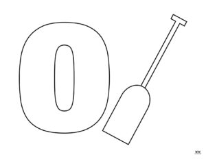 Letter O Coloring Pages - 15 FREE Pages | Printabulls