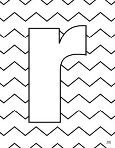 Letter R Coloring Pages - 15 FREE Pages | Printabulls