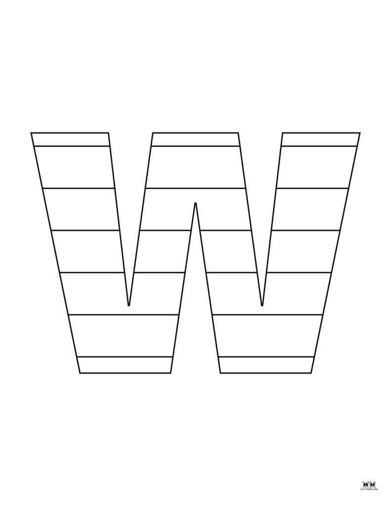 Letter W