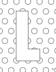 Letter L Coloring Pages - 15 FREE Pages | Printabulls