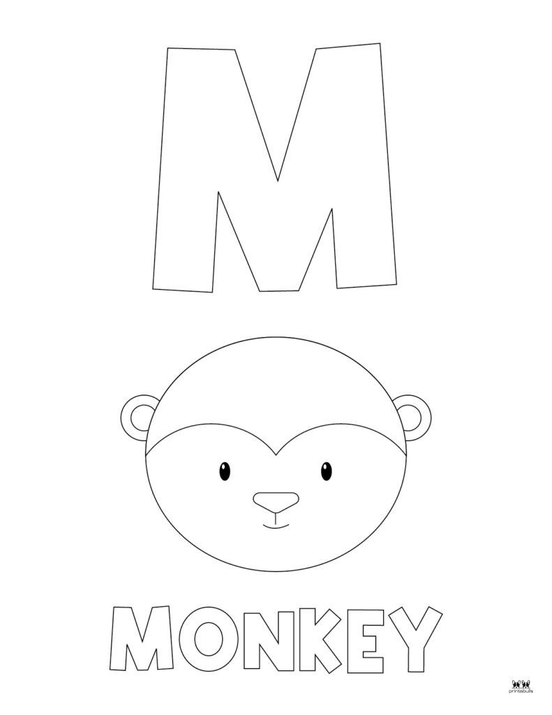 Printable-Uppercase-Letter-M-Coloring-Page-2