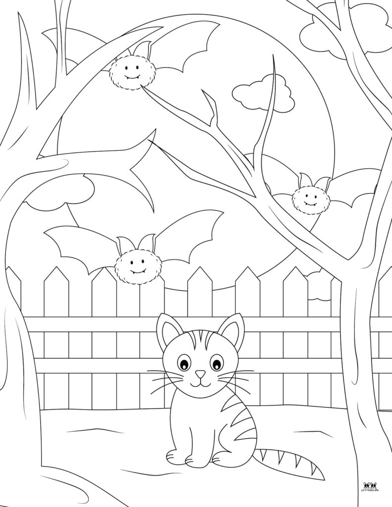 Printable-Halloween-Cat-Coloring-Page-12
