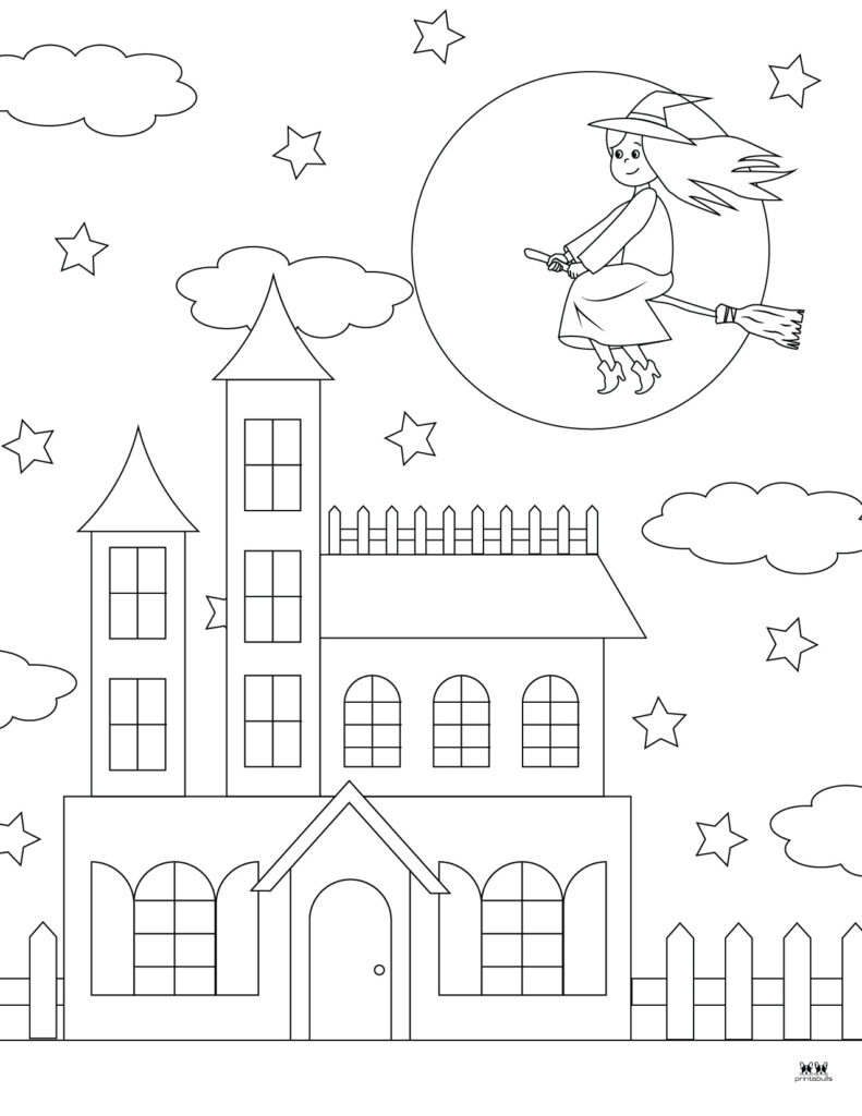 Printable-Haunted-House-Coloring-Page-6