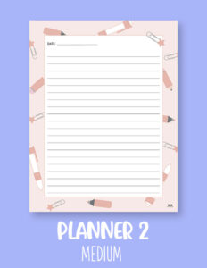Journal Planner Pages - FREE 2025 Planner Pages | Printabulls