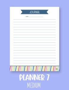 Journal Planner Pages - FREE 2025 Planner Pages | Printabulls