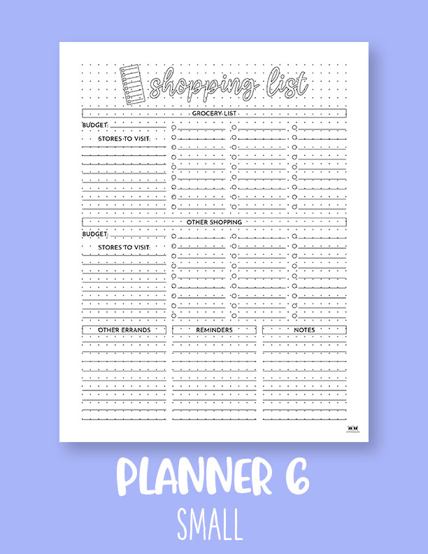 Printable-Shopping-List-Planner-Pages-6-Small