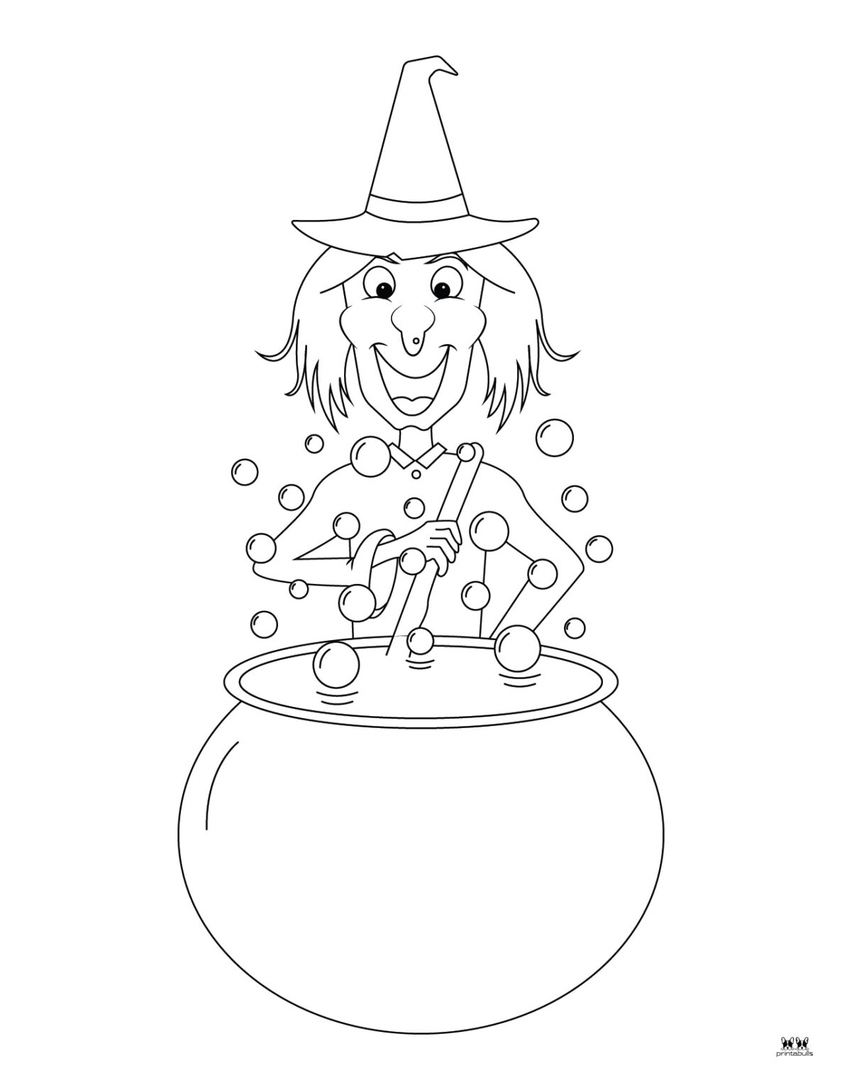 Witch Coloring Pages 25 FREE Printable Pages Printabulls
