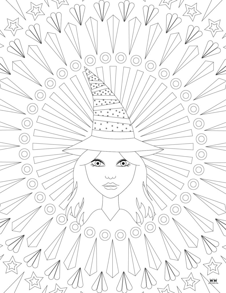 Printable-Witch-Coloring-Page-For-Adults-2