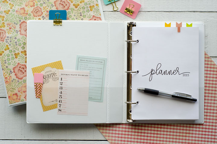 free 2023 planner binder version