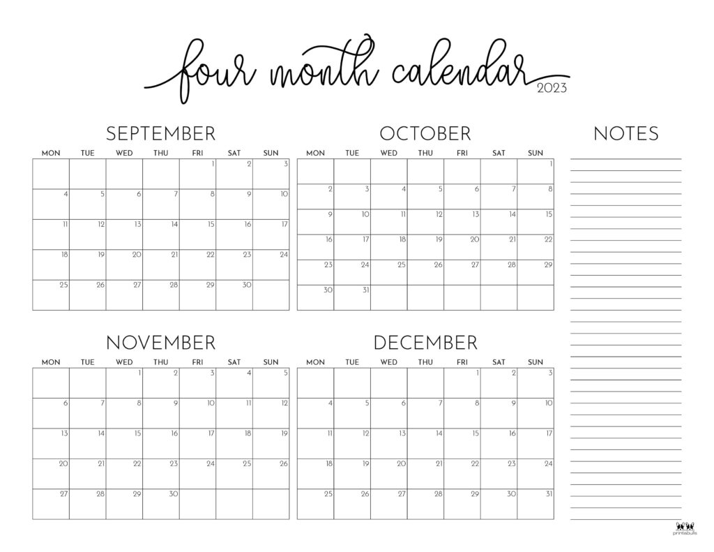 Printable-2023-Four-Month-Calendar-35